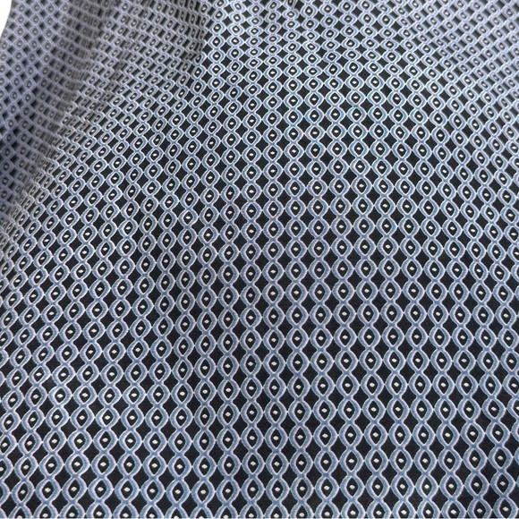 J. Crew Womens Silk Top Blouse Size 8 Cap Sleeves V-Neck Tank Modest Summer Blue - Picture 7 of 11